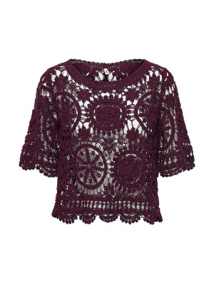ONLY Pullover ONLWATERLY  beere   L damen