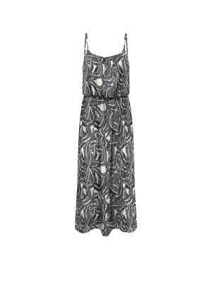ONLY Maxikleid ONLNOVA grau   XL damen