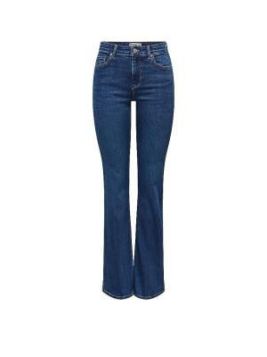 ONLY Jeans Flared Fit ONLMADISON dunkelblau   XL/L34 damen