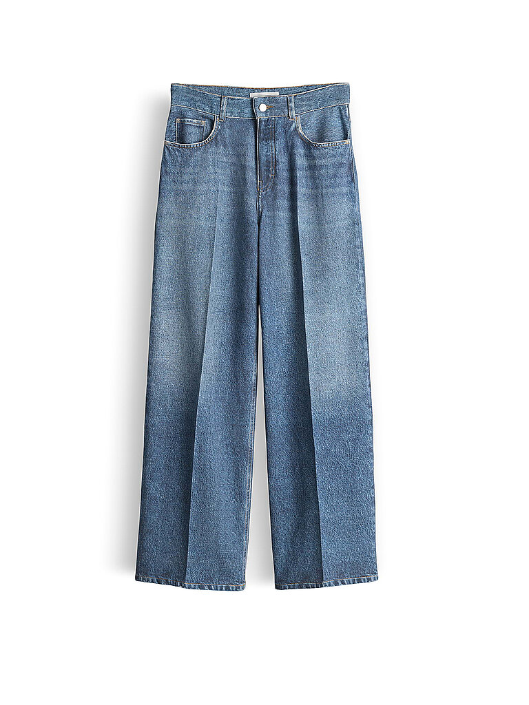 OPUS PANTS Jeans Wide Leg CALINA CRUISE dunkelblau   42/L28 damen
