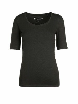 OPUS Basic T-Shirt Daily F schwarz   44 damen