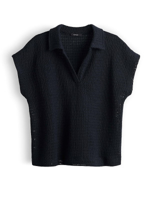 OPUS Poloshirt SOMONA schwarz   44 damen