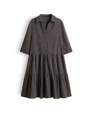 OPUS Midikleid WOTILLI braun   40 damen