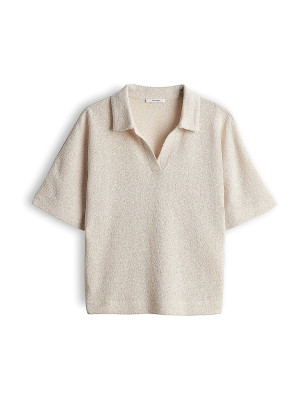 OPUS Poloshirt SOMARI beige   40 damen
