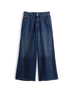 OPUS Jeans Wide Leg MEDDY LOOSY dunkelblau   38/L28 damen