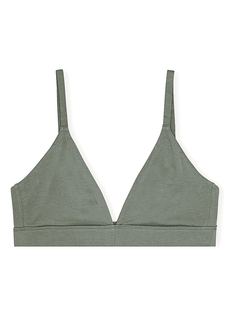 ORGANIC BASICS Bustier CORE seawood  olive   S damen