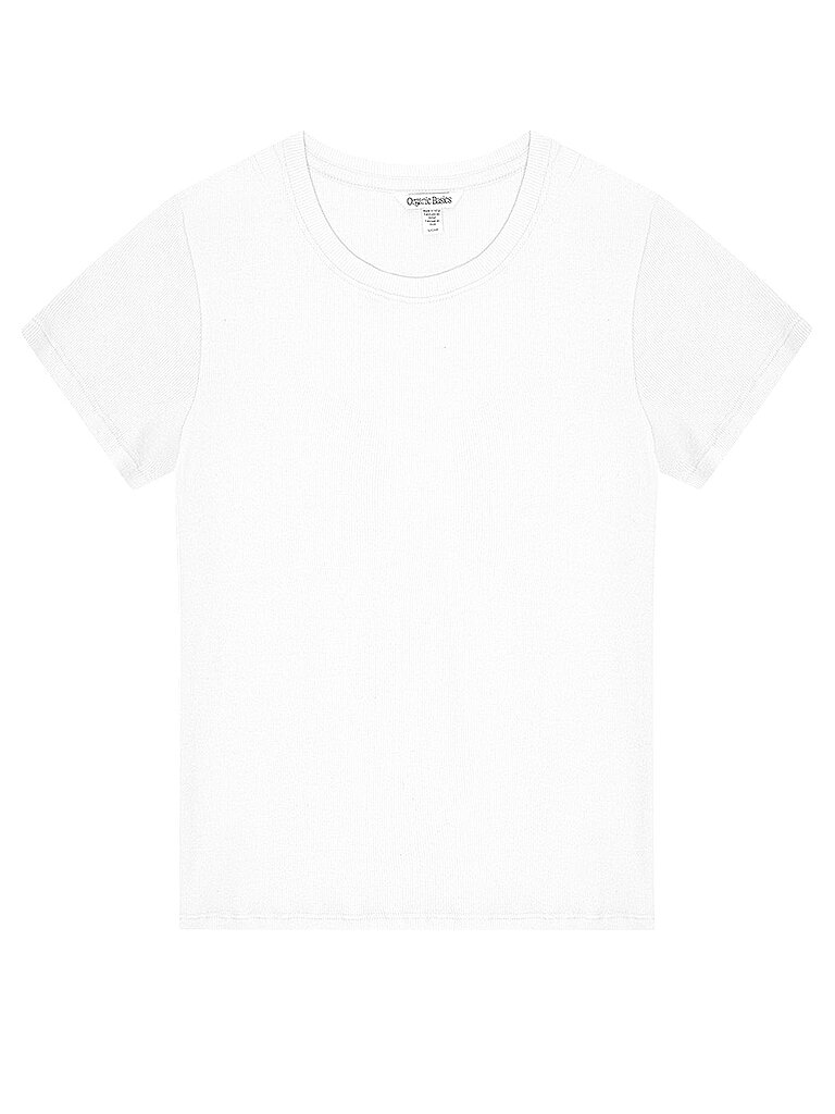 ORGANIC BASICS Loungewear Shirt weiss   L damen
