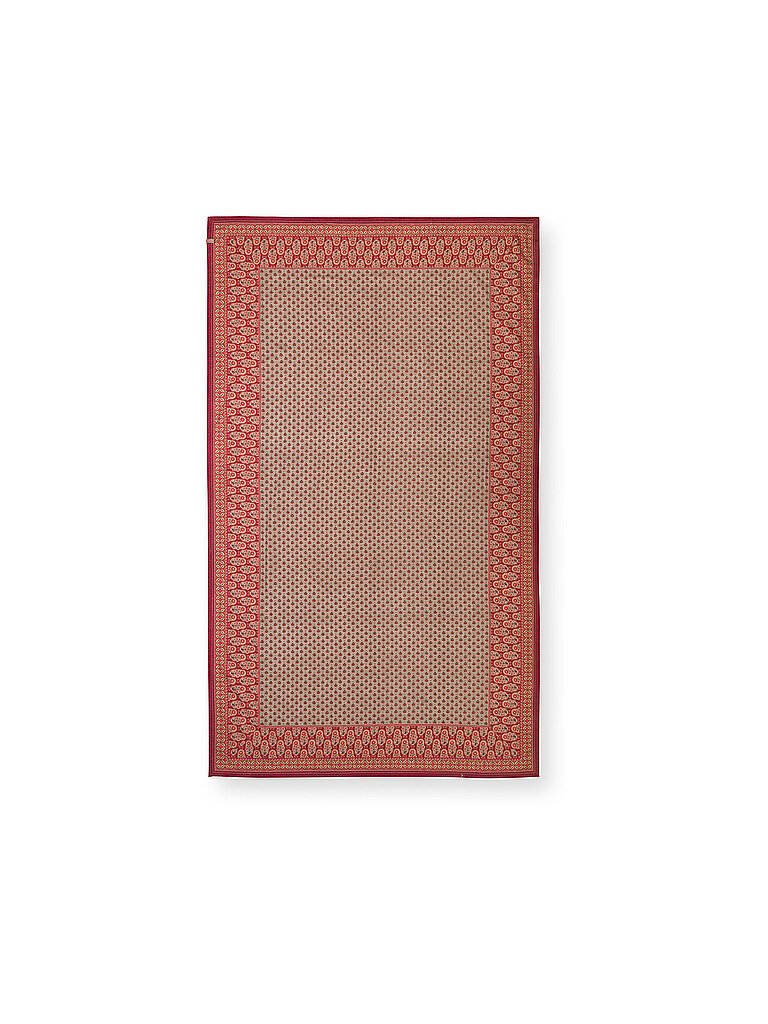 PIP STUDIO Tischdecke BLOOMING TALES 150x300cm Dark Red dunkelrot baby