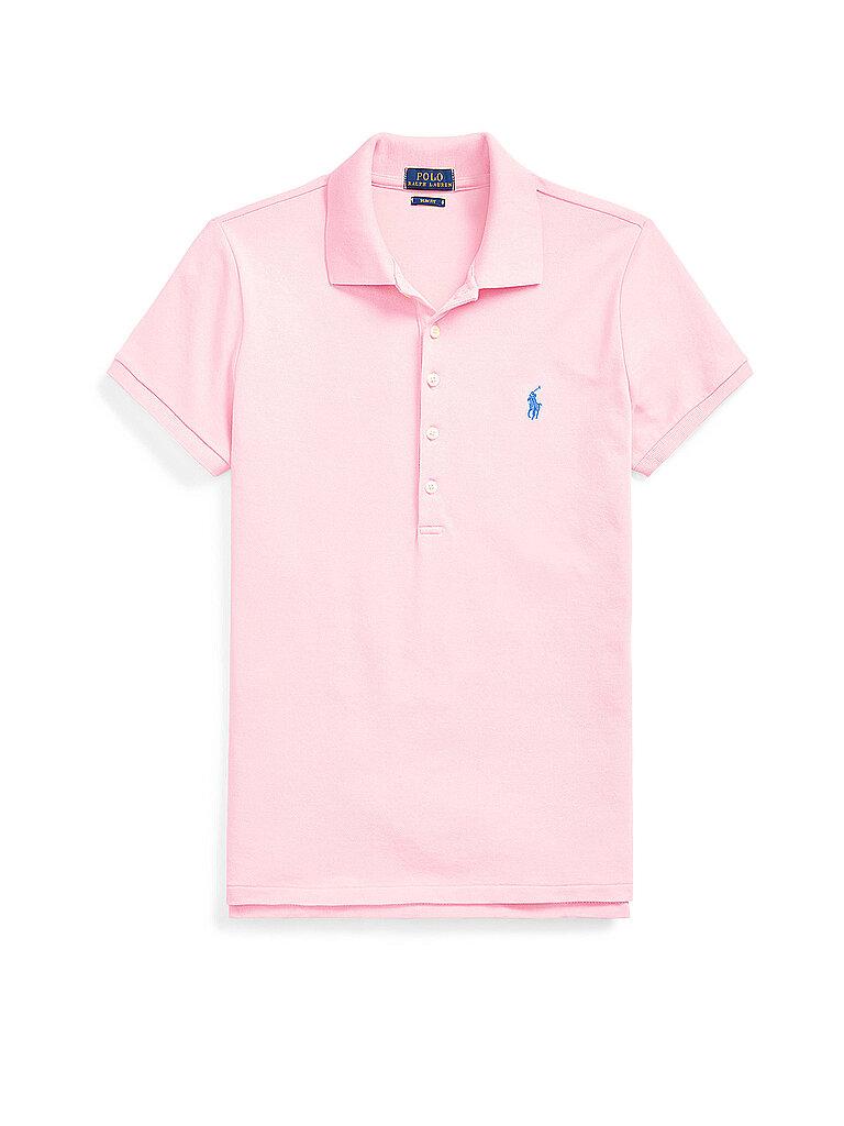 POLO RALPH LAUREN Poloshirt Slim Fit JULIE rosa   M damen
