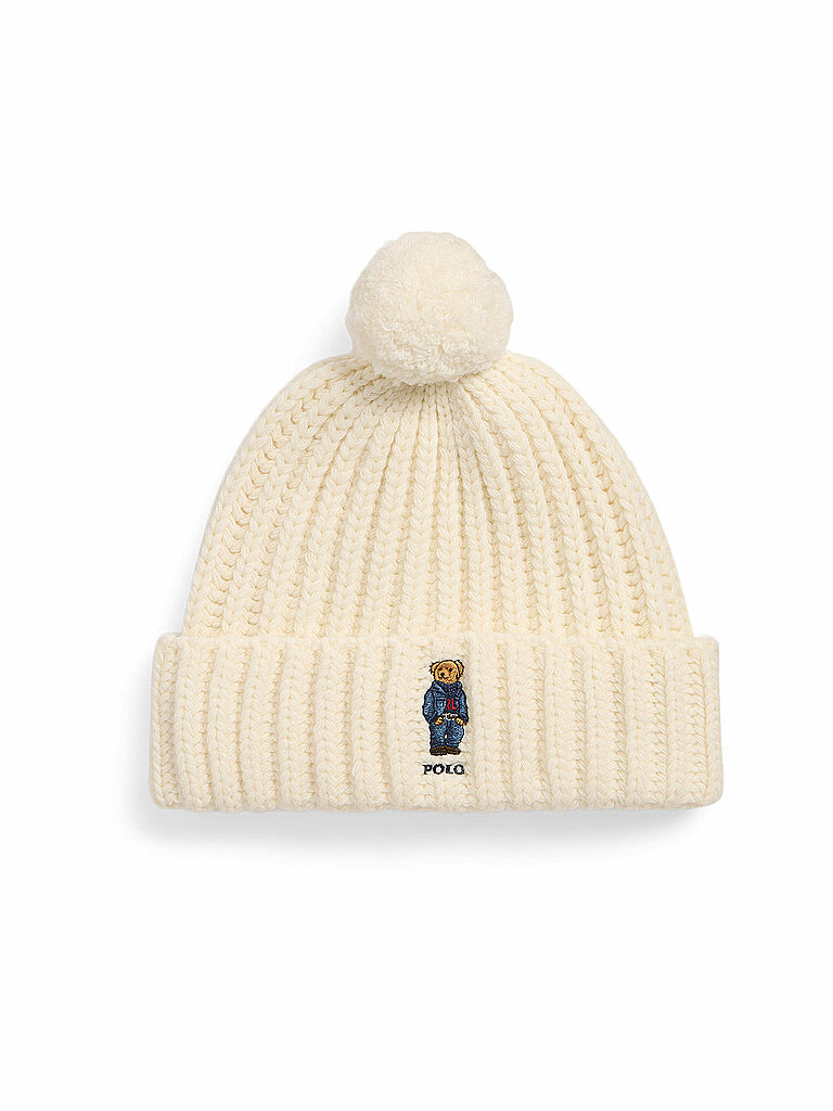 POLO RALPH LAUREN Mütze - Haube  creme   ONE SIZE damen