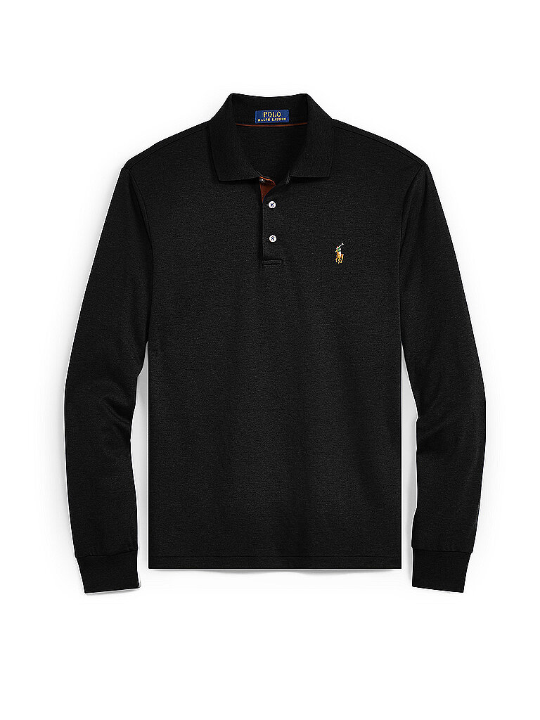 POLO RALPH LAUREN Poloshirt Custom Slim Fit schwarz   XXL herren