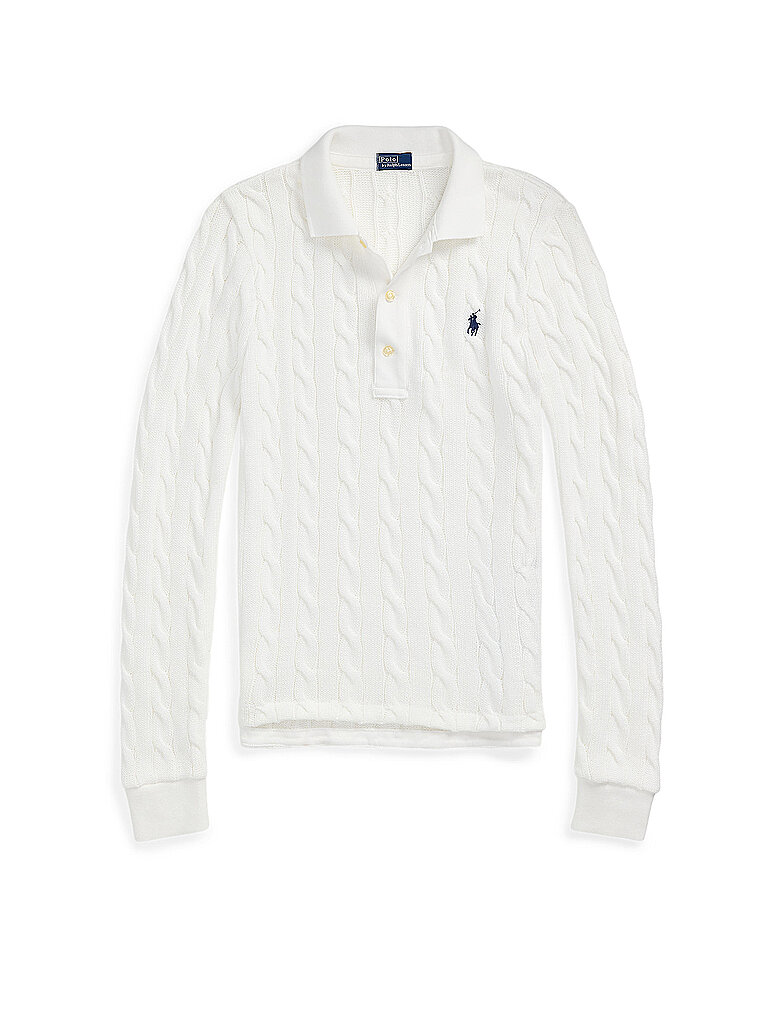 POLO RALPH LAUREN Poloshirt  weiss   M damen