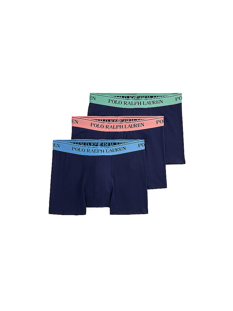 POLO RALPH LAUREN Pants 3er Pkg. cruise navy blau   M herren