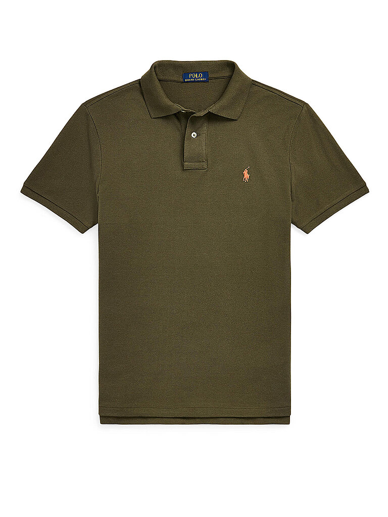 POLO RALPH LAUREN Poloshirt Slim Fit olive   M herren
