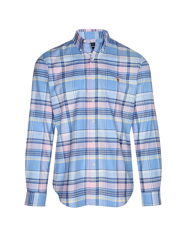 POLO RALPH LAUREN Hemd Custom Fit blau   L herren