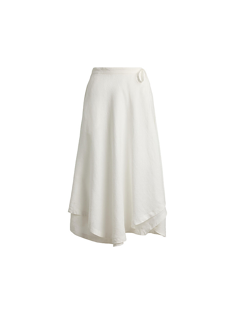 POLO RALPH LAUREN Leinenrock  weiss   40 damen