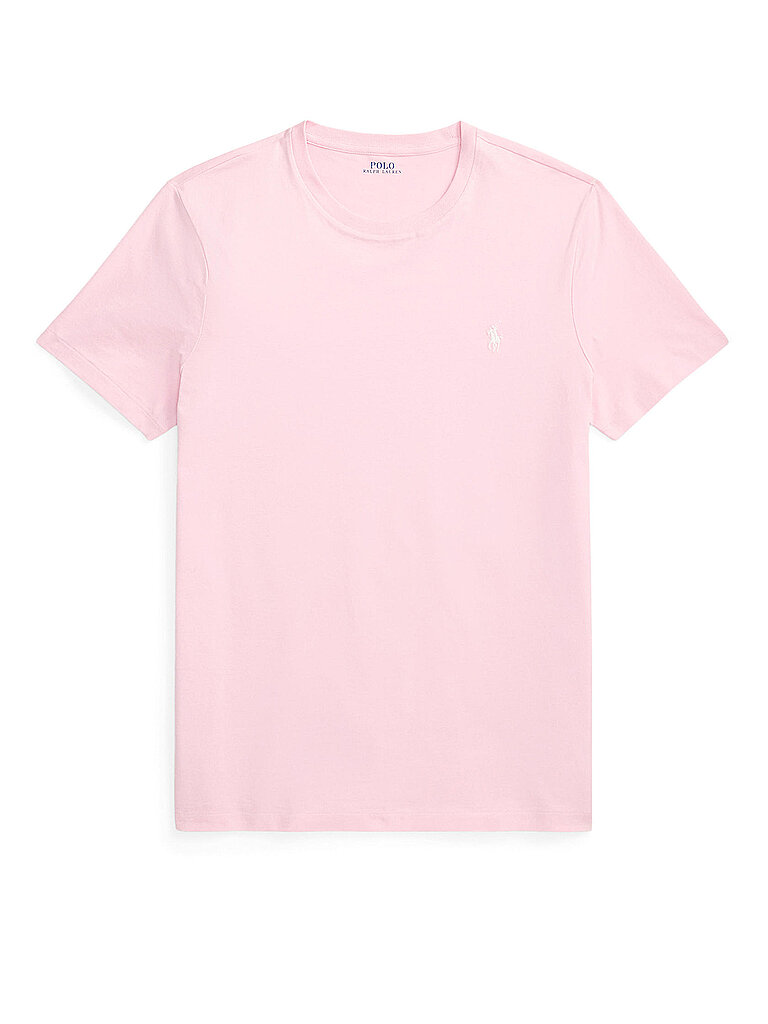 POLO RALPH LAUREN T-Shirt Custom Slim Fit  rosa   XL herren