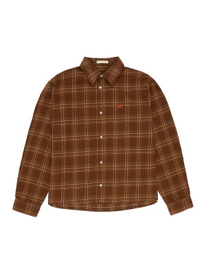 PROHIBITED Flanellhemd Regular Fit TIMBERER braun   XXL herren