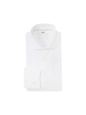 Pure Jerseyhemd Slim Fit  weiss   43 herren