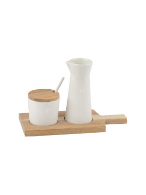 RAEDER Porzellanlöffel Kleine Freunde 17,5cm braun baby