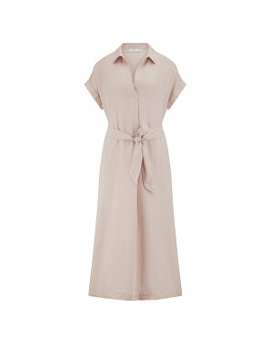 RIANI Leinenkleid beige   42 damen