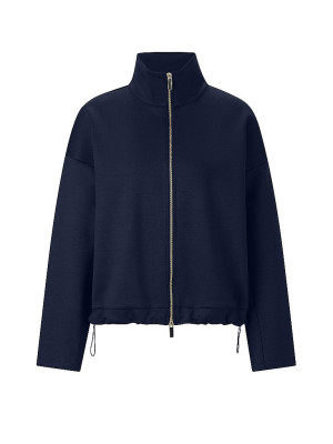 RICHROYAL Sweatjacke  dunkelblau   M damen