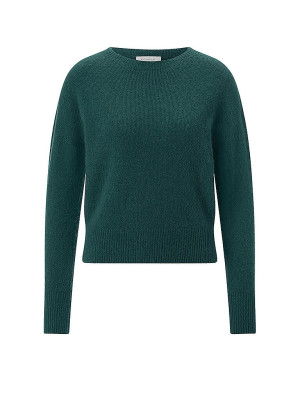 RICHROYAL Pullover  dunkelgrün   L damen
