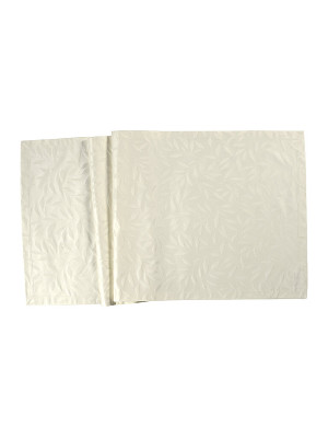 SANDER Tischdecke COMO DAMAST 135x170cm Creme beige baby