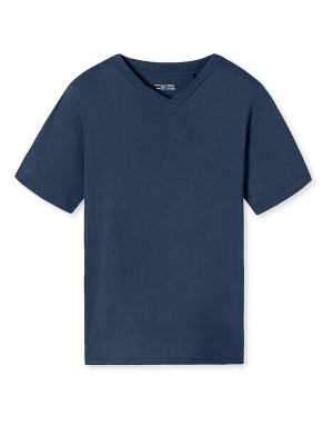 SCHIESSER Pyjama T-Shirt MIX + RELAX royal blau   58 herren