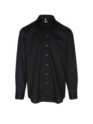 SEIDENSTICKER Business Hemd Comfort Fit schwarz   48 herren