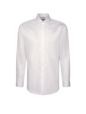 SEIDENSTICKER Hemd Regular Fit  weiss   45 herren