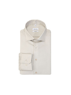 SEIDENSTICKER Hemd Regular Fit  hellbraun   46 herren