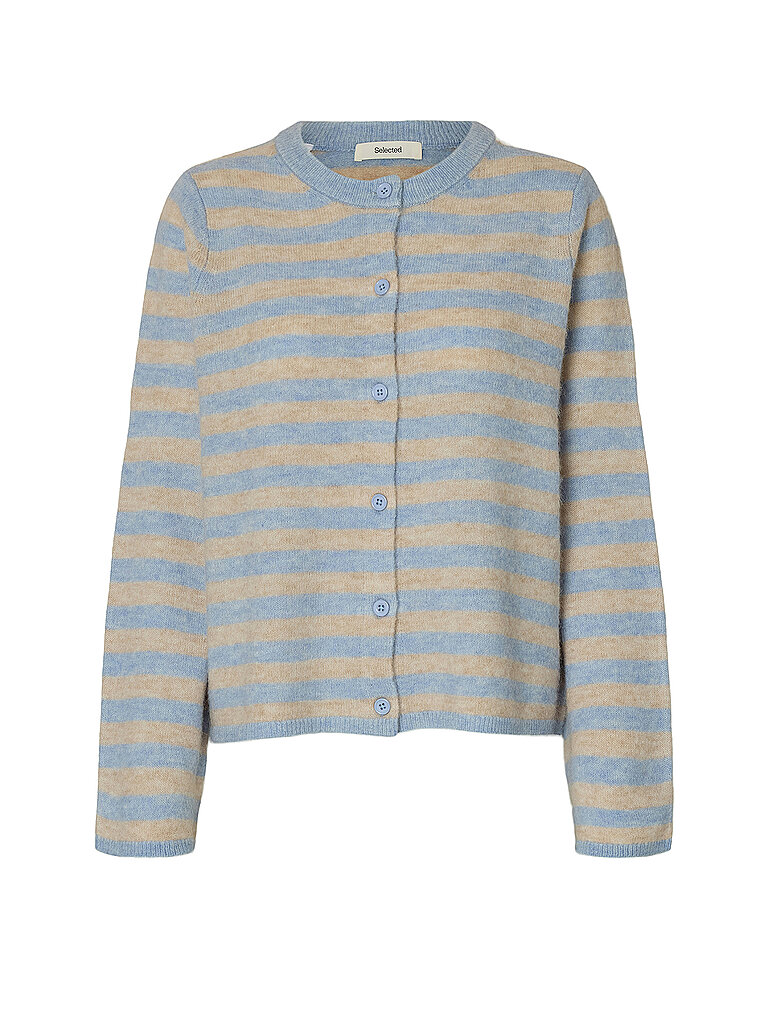 SELECTED FEMME Strickjacke SLFLULU blau   L damen