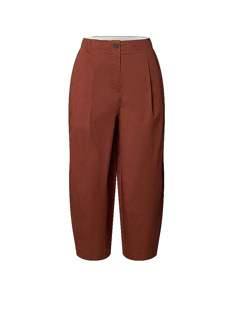 SELECTED FEMME Hose Barrel Leg SLFBARREL  braun   38/L32 damen