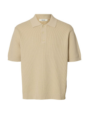 SELECTED Poloshirt SLHDANE  braun   XL herren