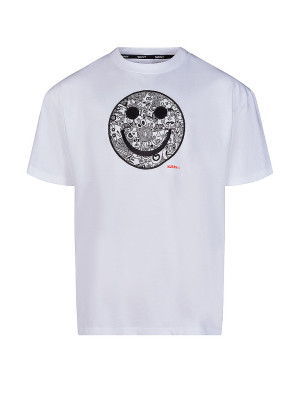 SKINY T-Shirt weiss   M herren
