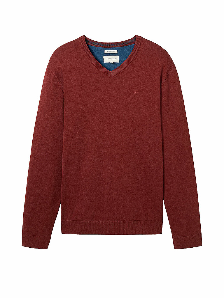 TOM TAILOR Pullover  rot   XXXL herren