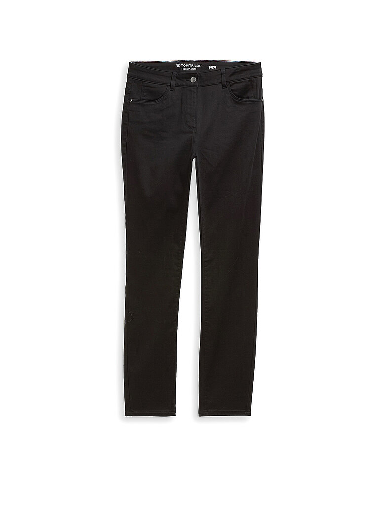 TOM TAILOR Hose Slim Fit TTEDDA  schwarz   34/L30 damen