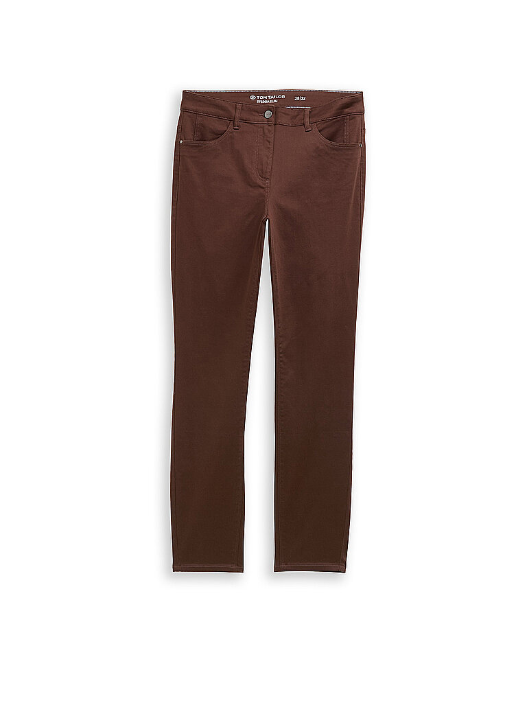 TOM TAILOR Hose Slim Fit TTEDDA  braun   34/L30 damen
