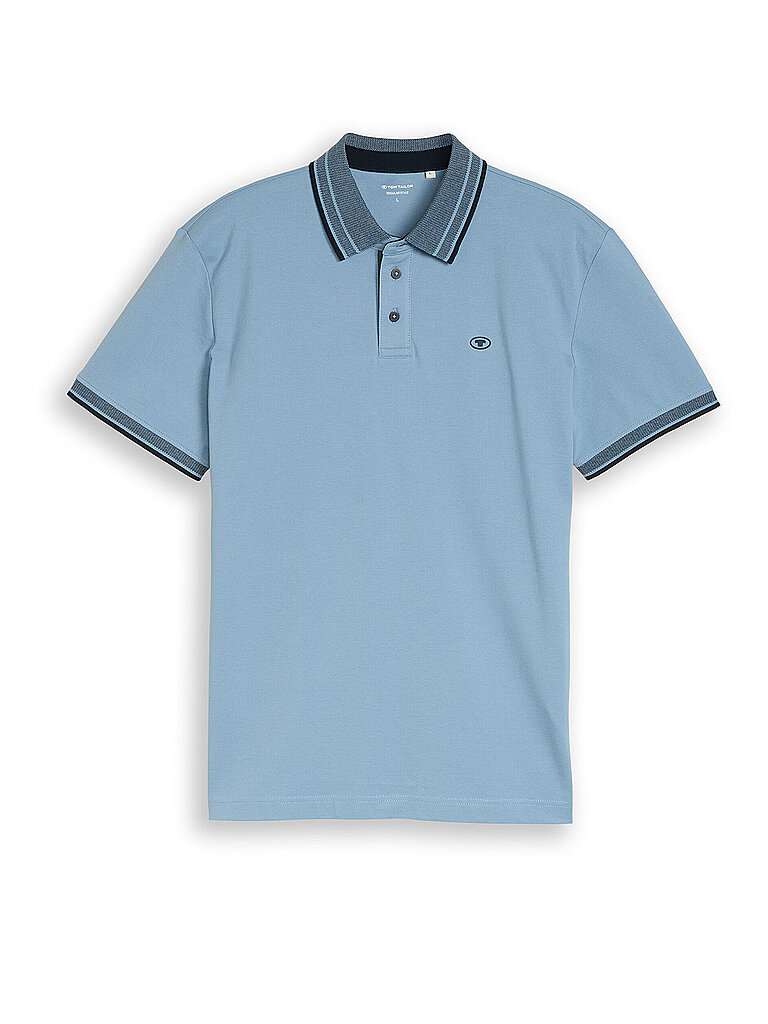 TOM TAILOR Poloshirt  hellblau   L herren