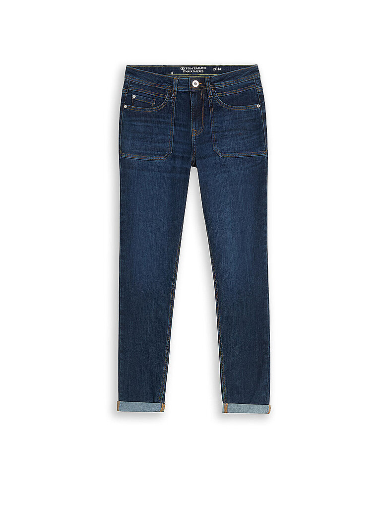 TOM TAILOR Jeans Tapered Fit TTMAYA  dunkelblau   29/L30 damen