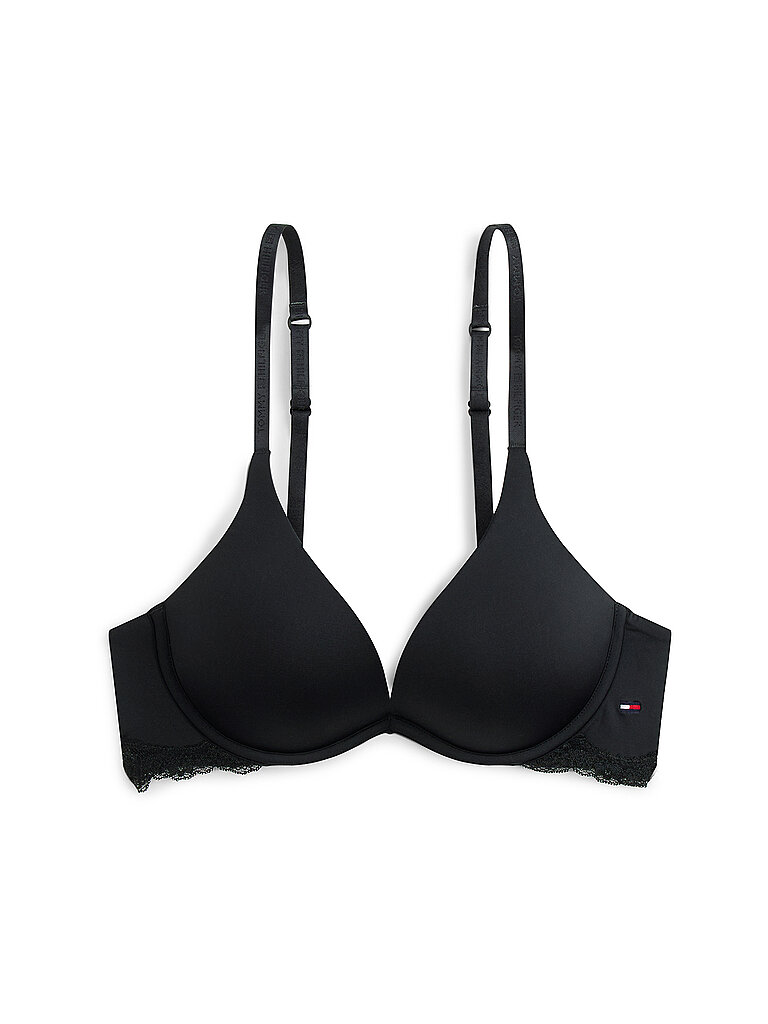 Tommy Hilfiger Push Up BH black schwarz   70C damen