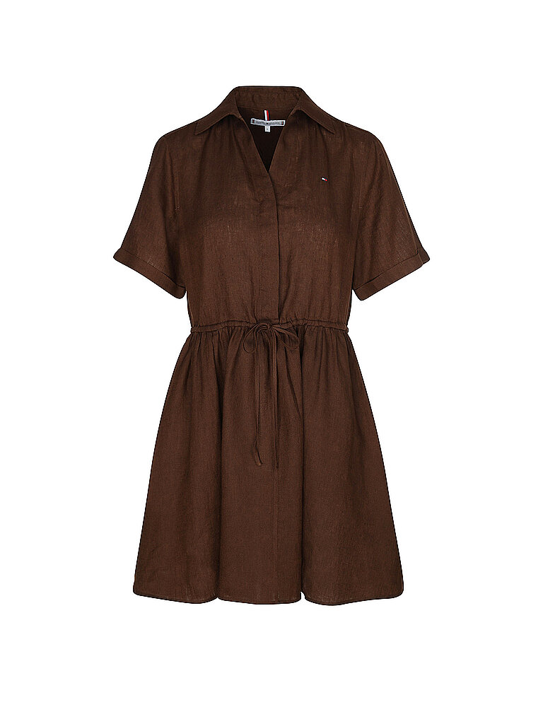 Tommy Hilfiger Minikleid  braun   S damen