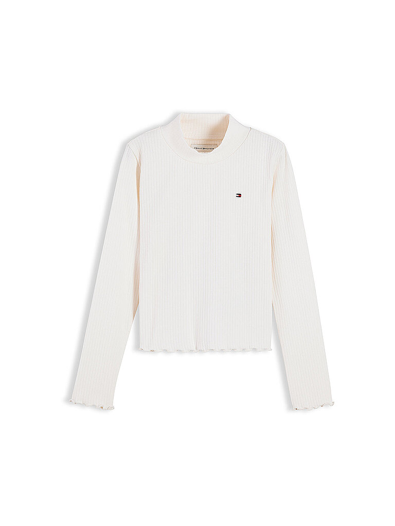 Tommy Hilfiger Mädchen Langarmshirt  weiss   152 baby