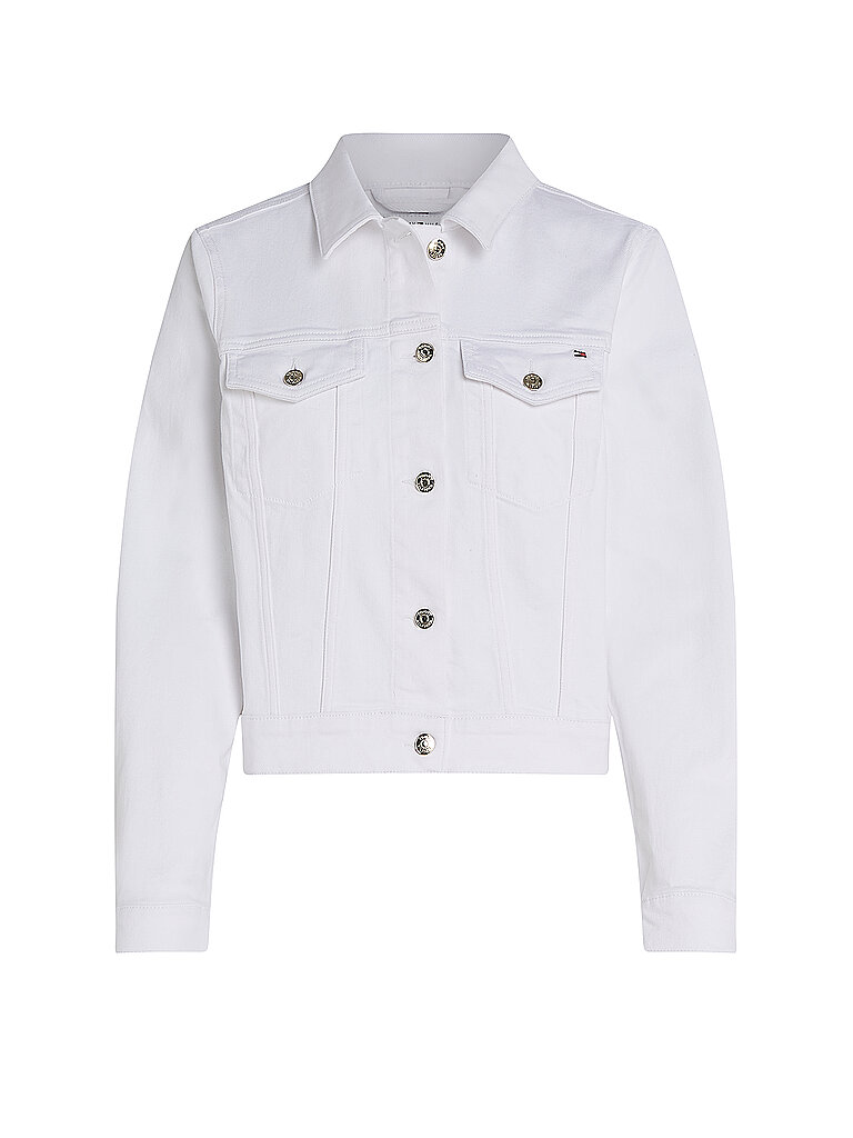 Tommy Hilfiger Jeansjacke  weiss   36 damen