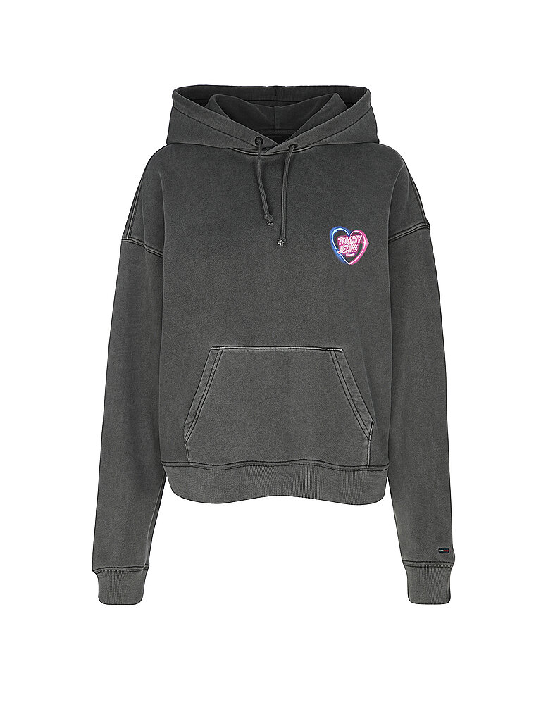 TOMMY JEANS Kapuzensweater - Hoodie schwarz   XL damen