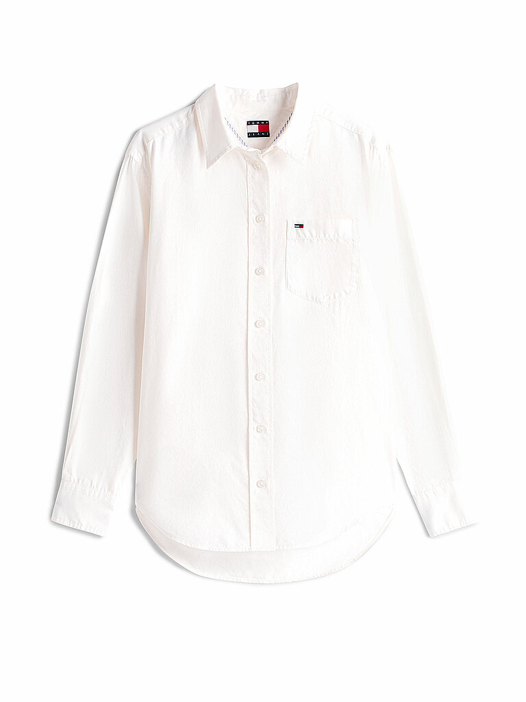 TOMMY JEANS Bluse  weiss   S damen