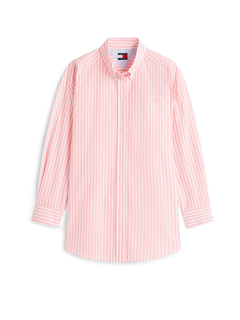 TOMMY JEANS Hemdbluse  rosa   XS damen