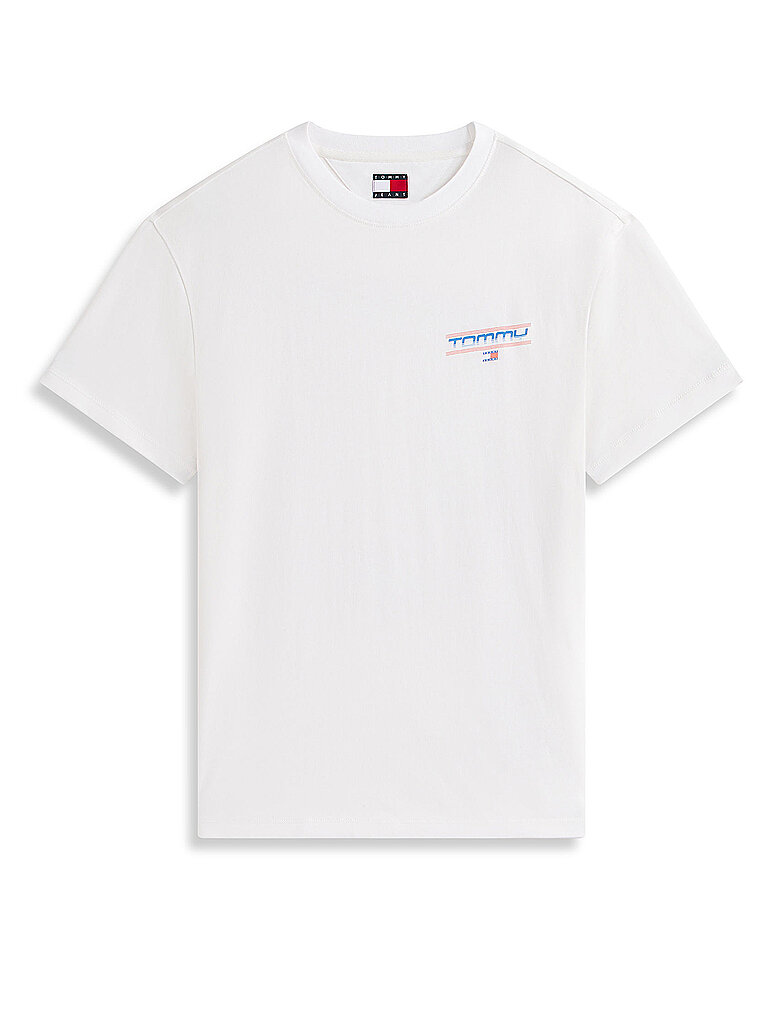 TOMMY JEANS T-Shirt  weiss   S herren