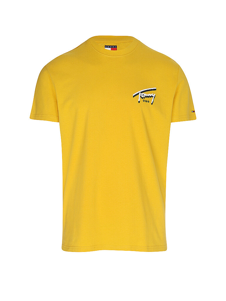 TOMMY JEANS T-Shirt  gelb   XS herren